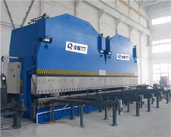 河南雙(shuāng)機聯動數(shu)控電液伺(sì)服折彎機(jī)